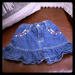 Americana Jean Skort